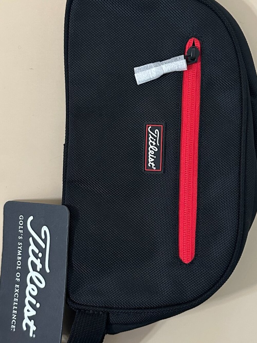 Titleist Players Dopp Kit Black / Red